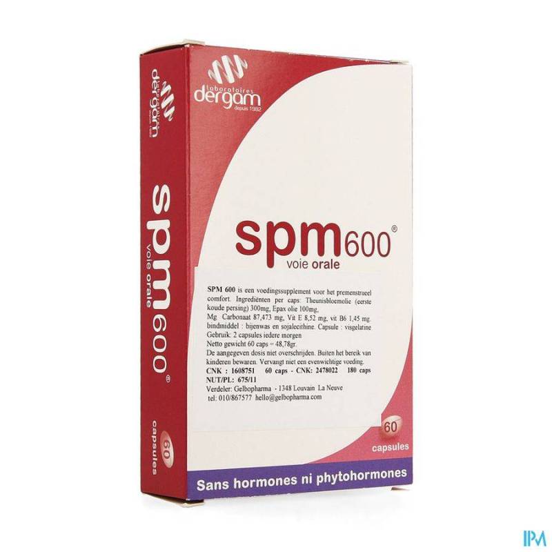 Spm 600 Dergam Capsules  60