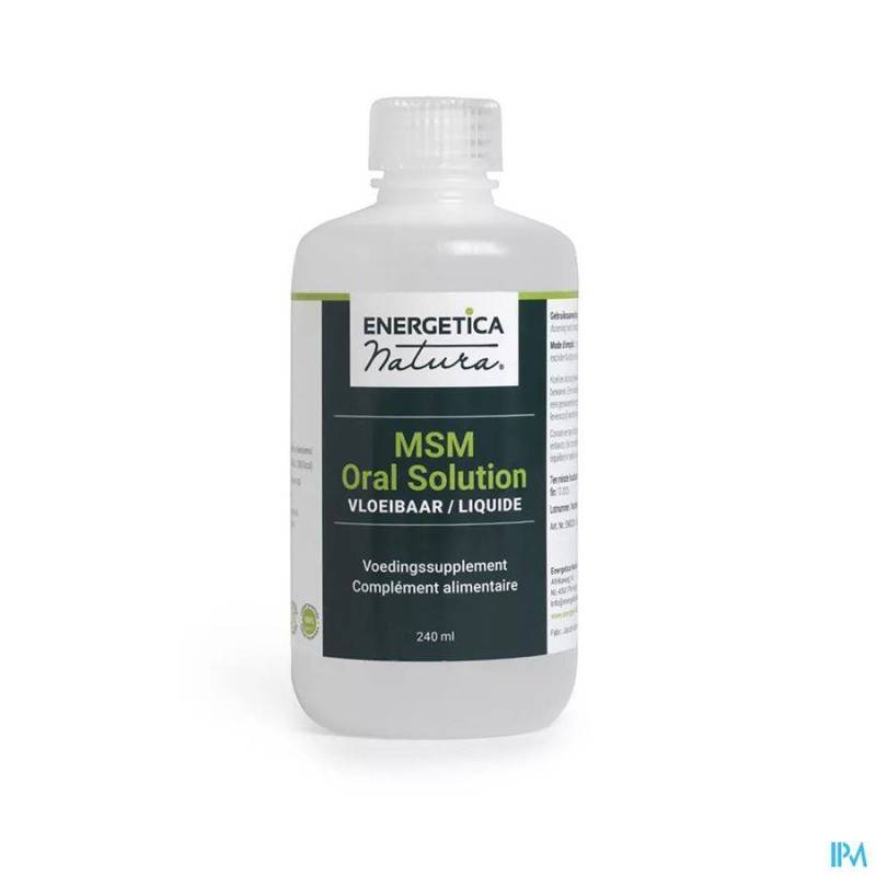 MSM ORAL ENERGETICA SOL 240ML