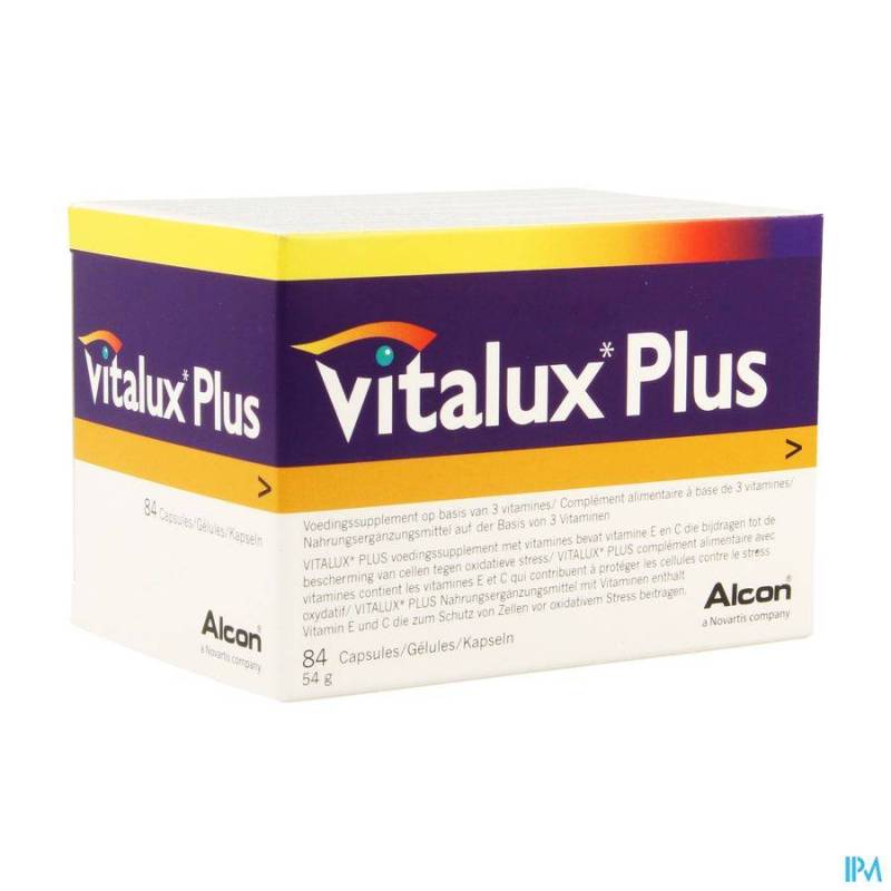 Vitalux Plus Caps 84