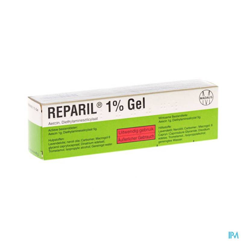 REPARIL GEL 1% 40 G