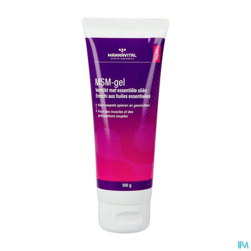 MANNAVITAL MSM-GEL GEL 100G