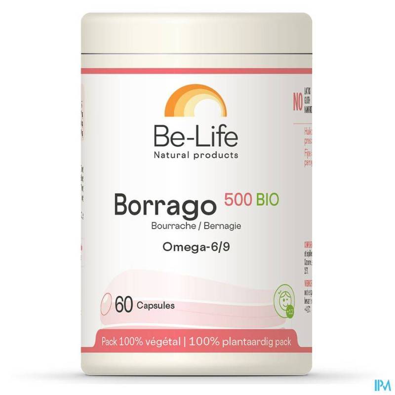 Borrago 500 Be Life Bio Capsules  60