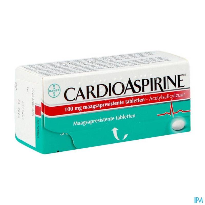 CARDIOASPIRINE GASTRO RESIST. TABL 56 X 100MG