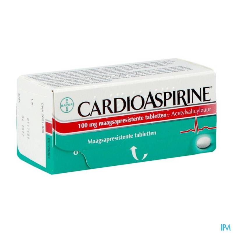 CARDIOASPIRINE GASTRO RESIST. TABL 84 X 100MG