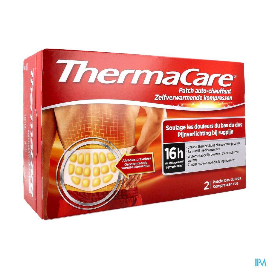 THERMACARE CP CHAUFFANTE DOULEURS DOS 2