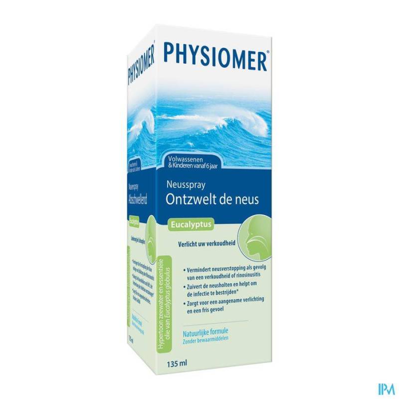 PHYSIOMER EUCALYPTUS SPRAY 135ML