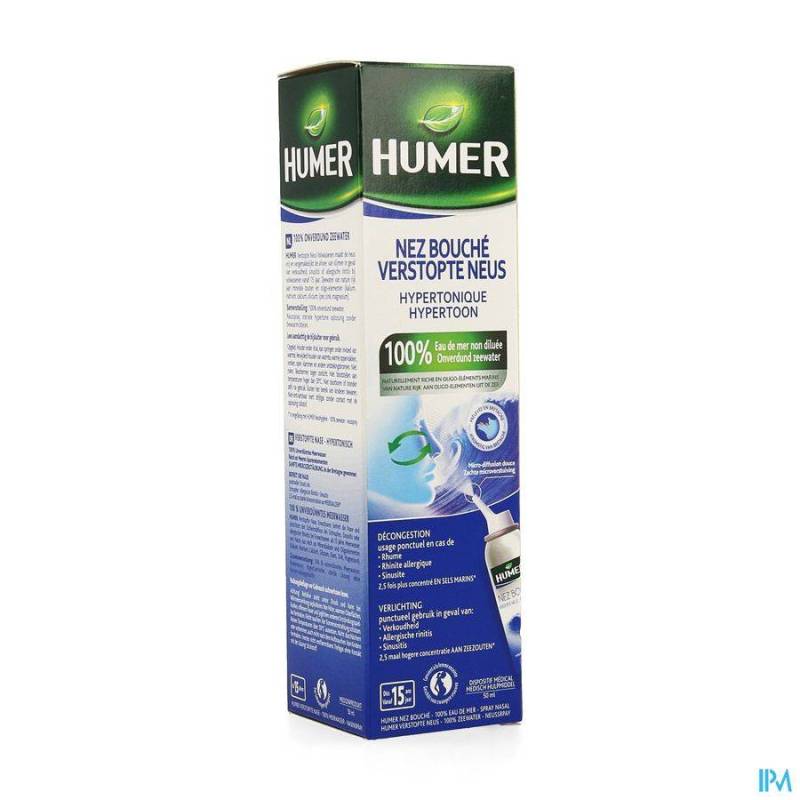 HUMER SPRAY HYPERTONIQUE ADULTE 50ML