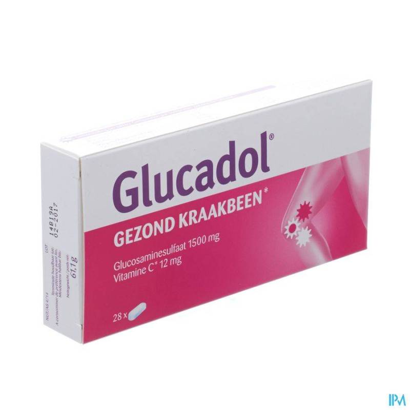 GLUCADOL 1500MG NF COMP 28