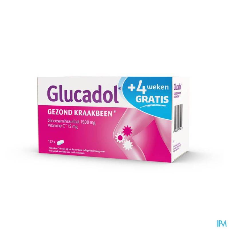 Glucadol Promo 4 Weken Gratis 112 Tabletten