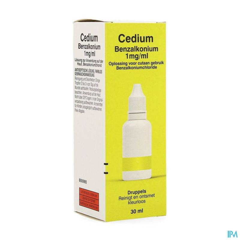 CEDIUM BENZALKONIUM SOL. 30 ML