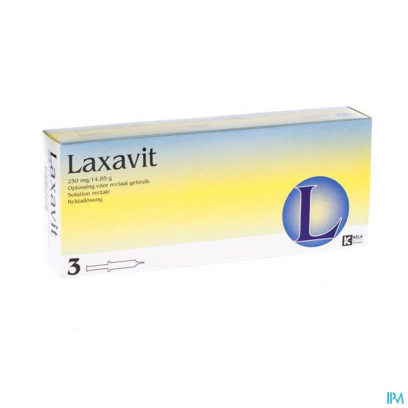 Laxavit Micro Enema Inj 3x12ml