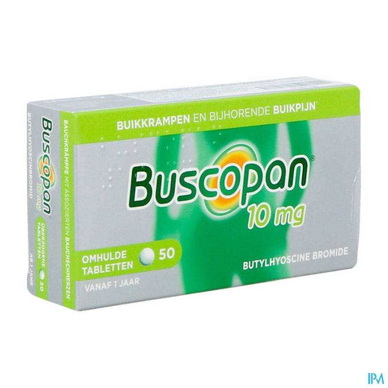 BUSCOPAN DRAG 50 X 10 MG