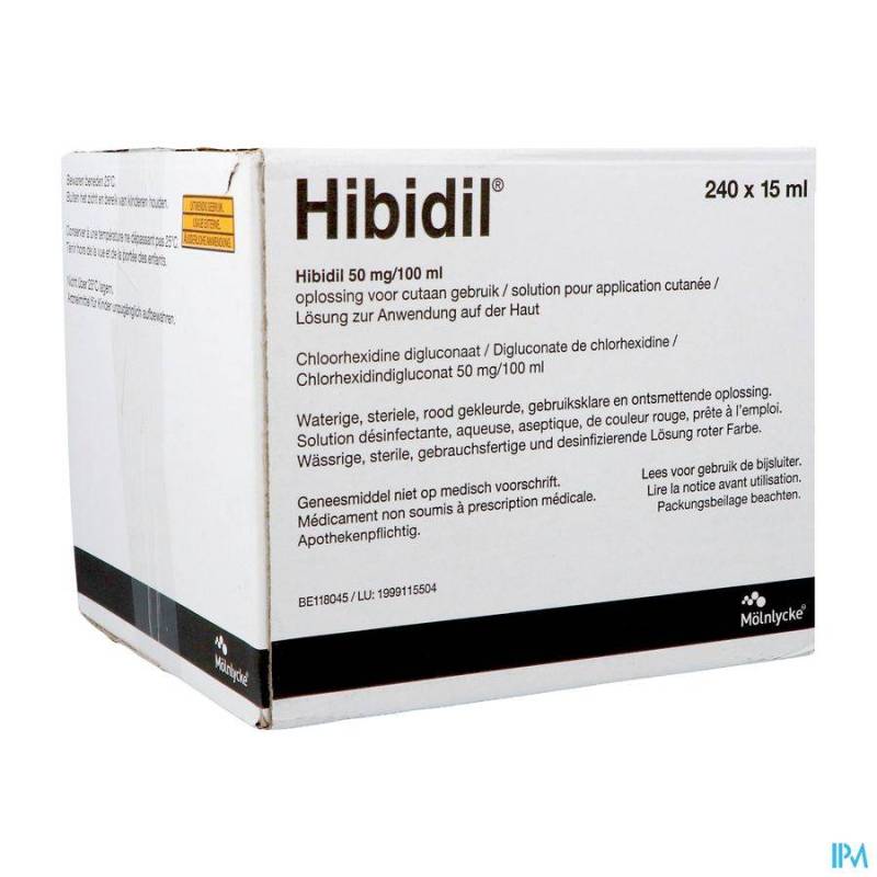 Hibidil Sol 240x15ml Ud Bottelpack