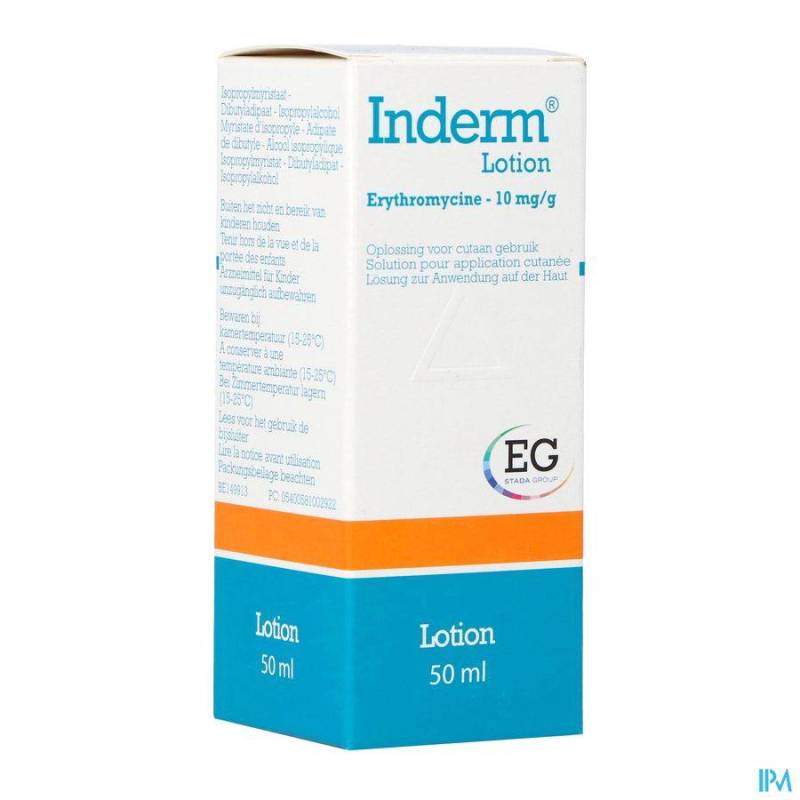 Inderm Oplossing 50ml  - Generisch