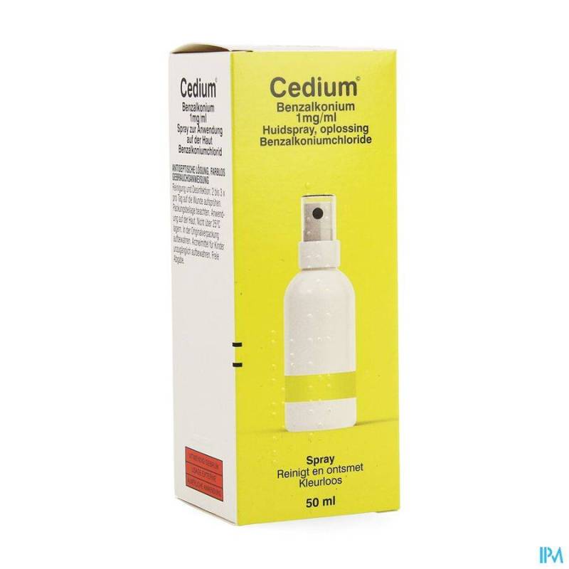 CEDIUM BENZALKONIUM SPRAY 50 ML