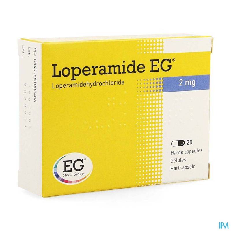 LOPERAMIDE EG CAPS 20X2MG  - Generisch