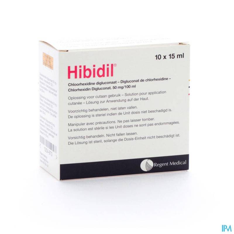 Hibidil 15ml 10 Unidoses