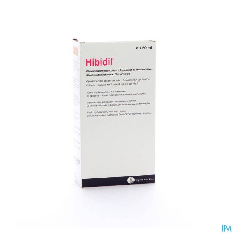 Hibidil 8x50ml Flacons