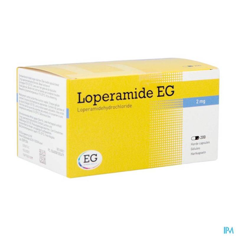 LOPERAMIDE EG CAPS 200X2MG  - Generisch