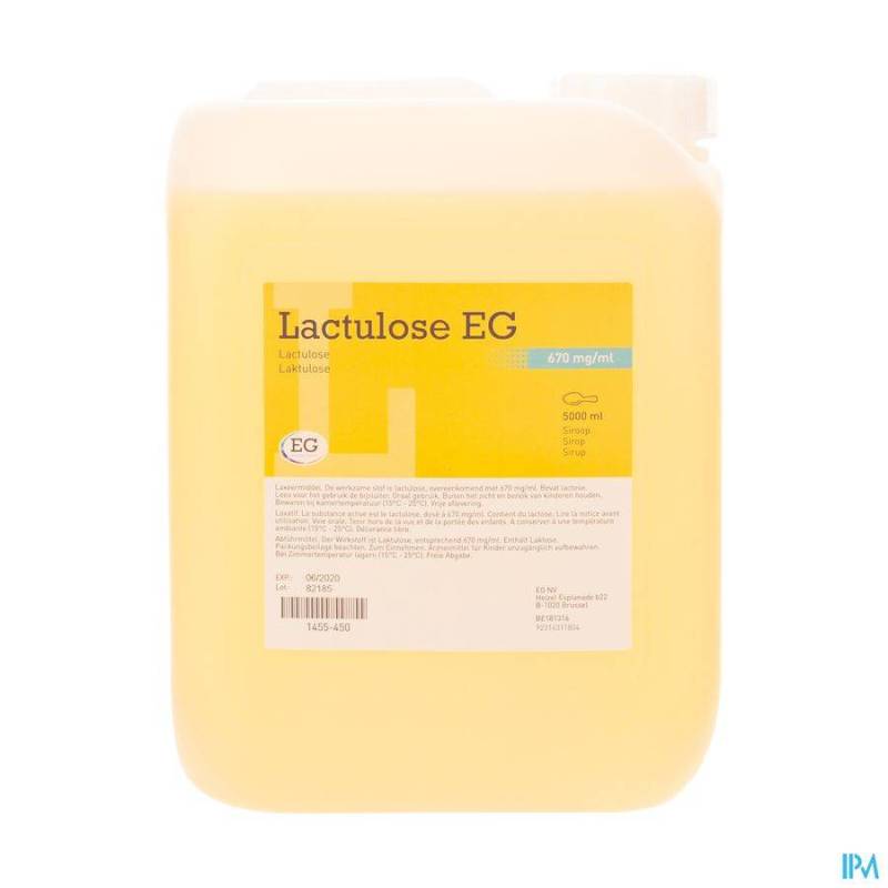 LACTULOSE EG SIROP 670MG/ML 5000ML  - Generisch