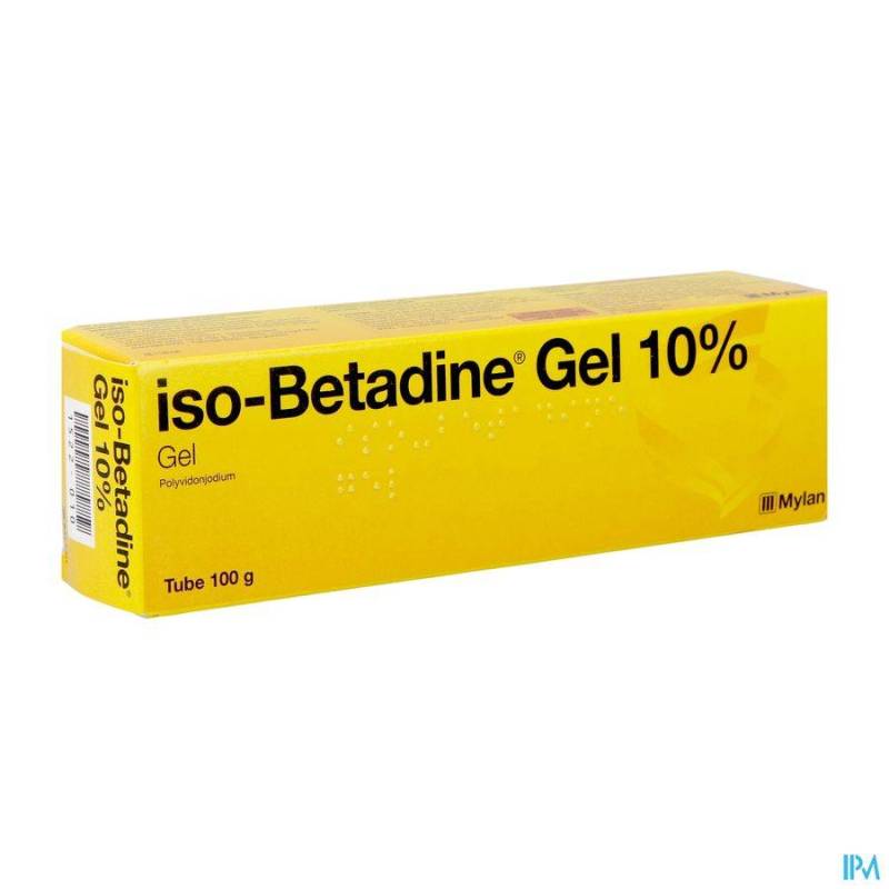 ISO BETADINE GEL TUBE 100 G