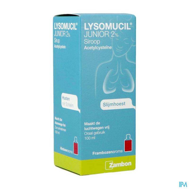 Lysomucil Junior 2% Siroop 100ml