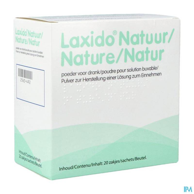 Laxido Natuur Zakjes 20 X 13,7g