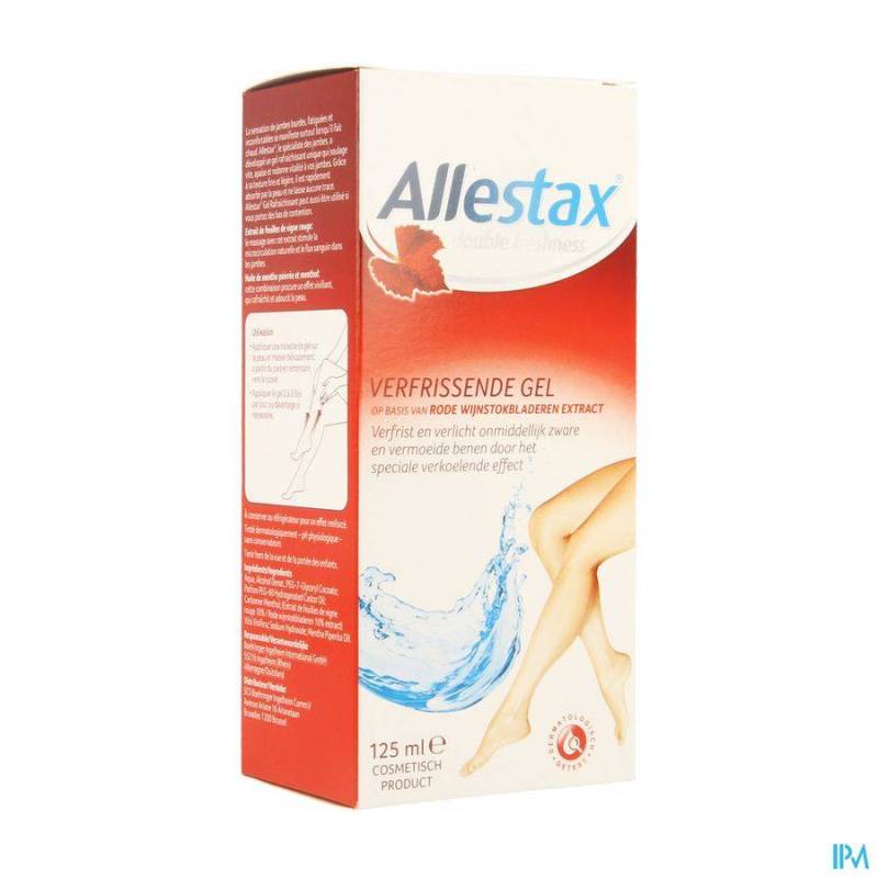 ALLESTAX DOUBLE FRESHNESS GEL TUBE 125ML