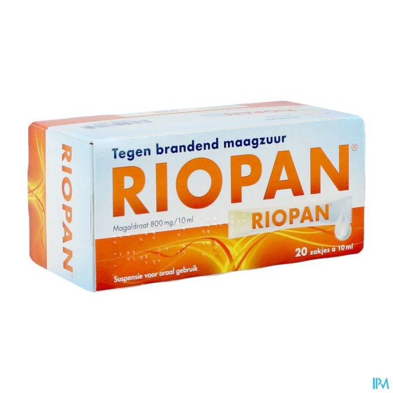 RIOPAN GEL SACHETS ZAKJES 20X10ML