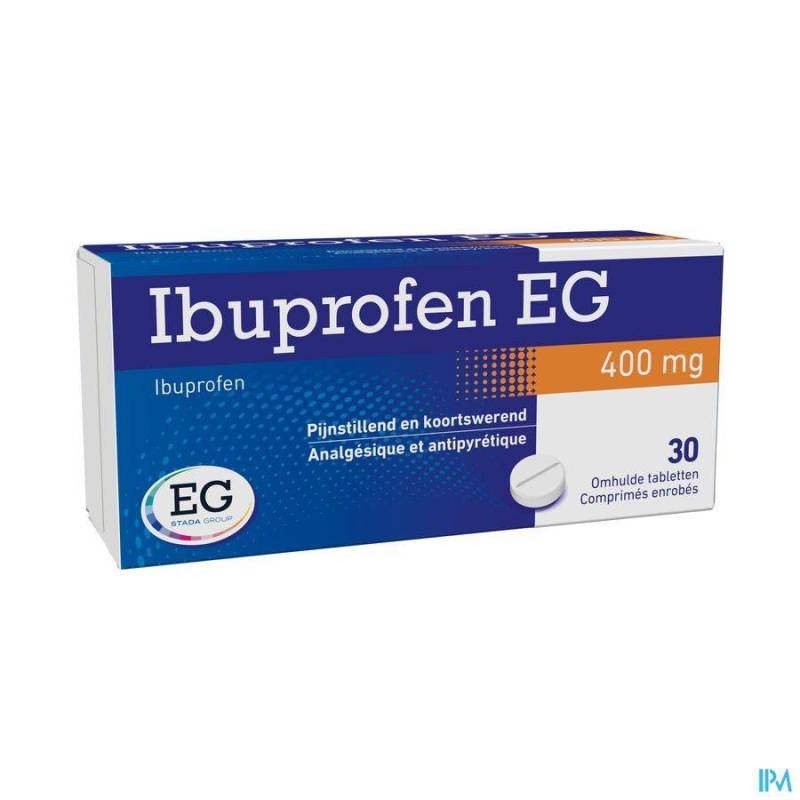 IBUPROFEN EG 400 MG COMP PELL 30 X 400 MG  - Generisch