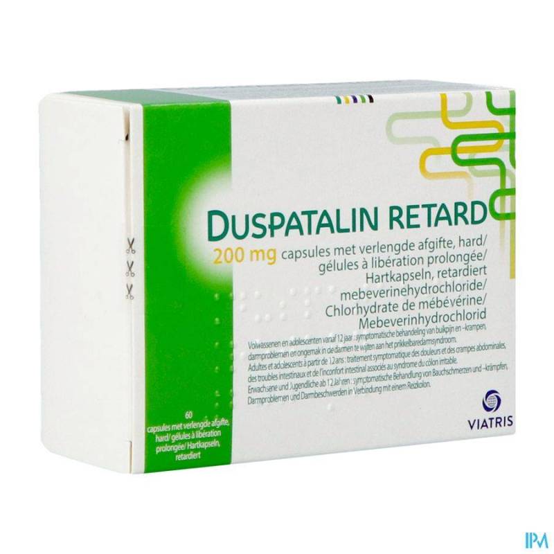 DUSPATALIN RETARD 200 CAPS 60X200MG