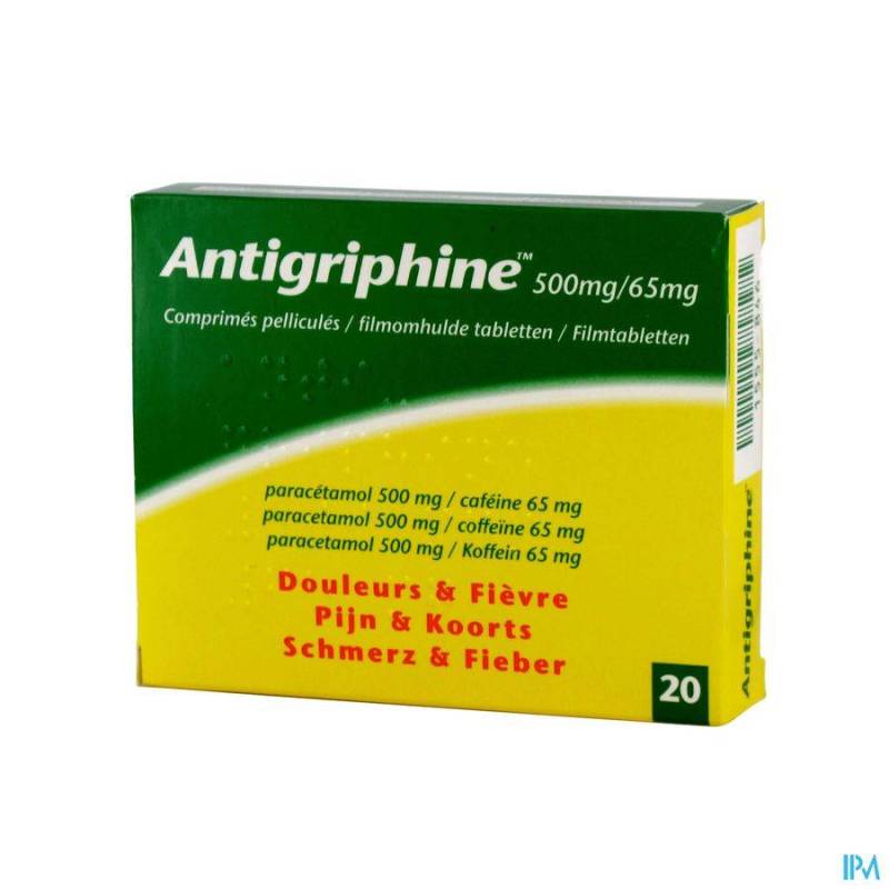 Antigriphine 20 Tabletten