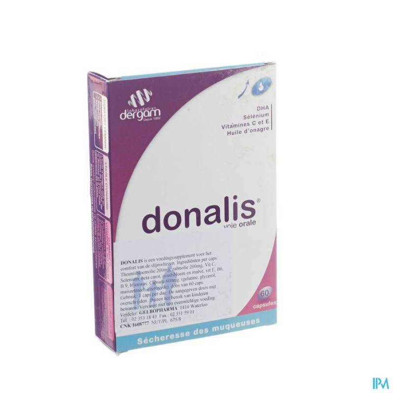 Donalis Dergam 60 Capsules