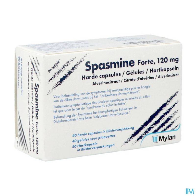 SPASMINE FORTE CAPS 40 X 120 MG