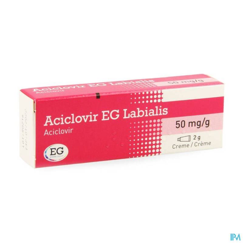 ACICLOVIR EG LABIALIS CREME 2GR  - Generisch