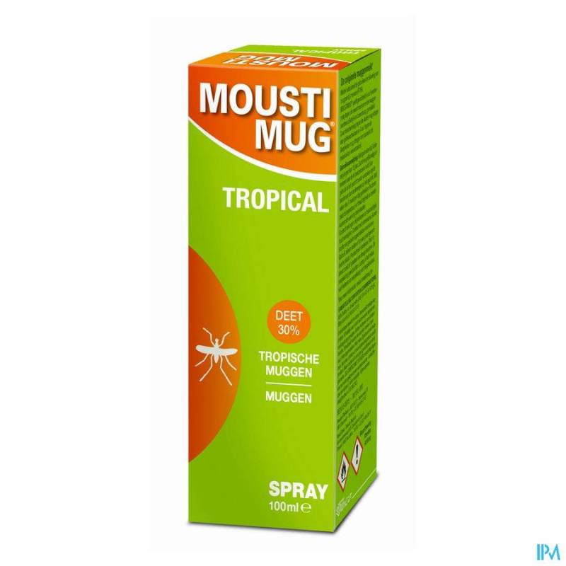 Moustimug Tropical 30% Deet Spr.100ml