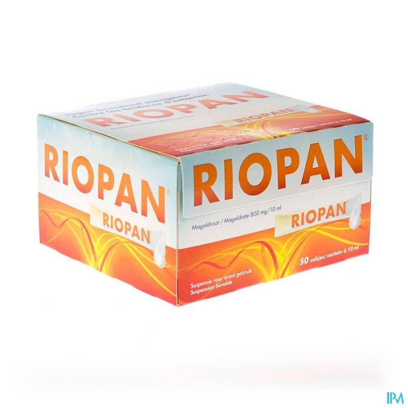 Riopan Gel Sachets Zakjes 50x10ml