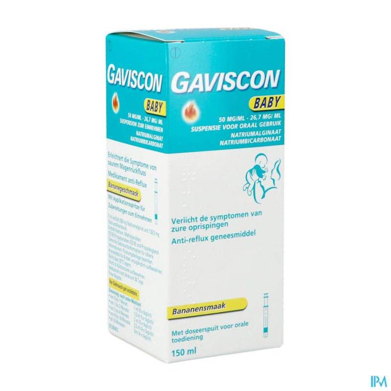 Gaviscon Baby Suspensie Banaan 150ml