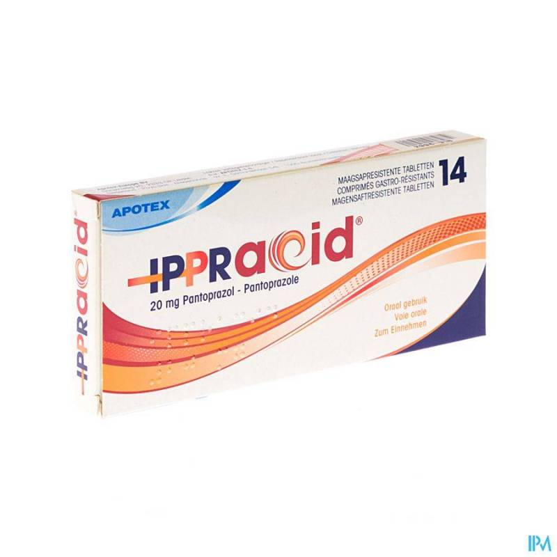 IPPRACID 20 MG GASTRO RESIST COMP 14  - Generisch