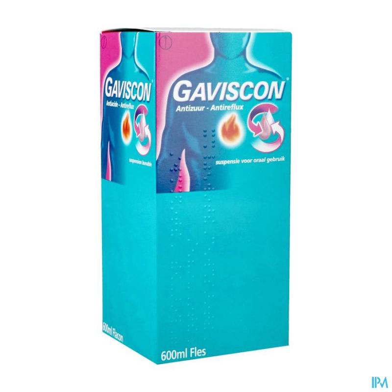 GAVISCON ANTIACIDE-ANTIREFLUX SUSP BUVABLE 600 ML