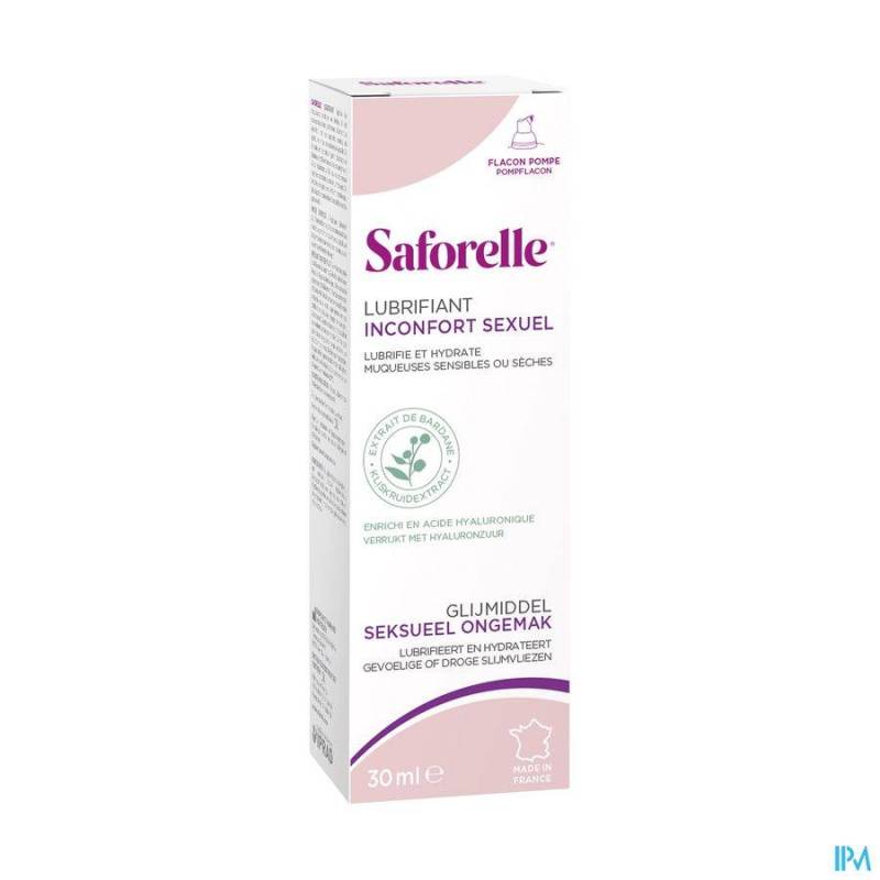 Saforelle Glijmiddel Pompfles 30ml