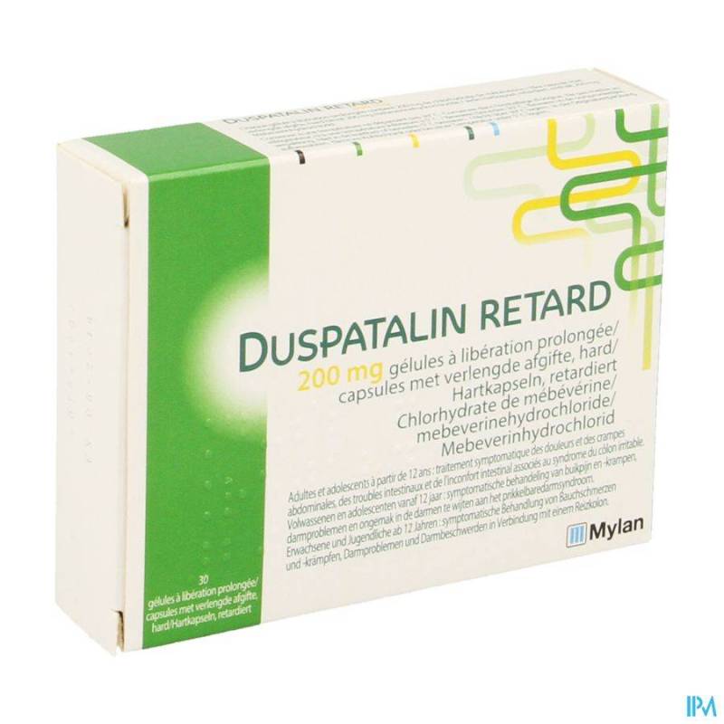 DUSPATALIN RETARD 200MG LIBER.PROL. CAPS 30