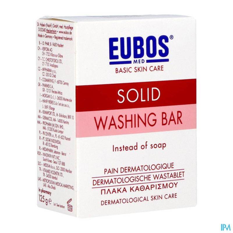 EUBOS COMPACT PAIN DERMATO ROSE PARF 125G