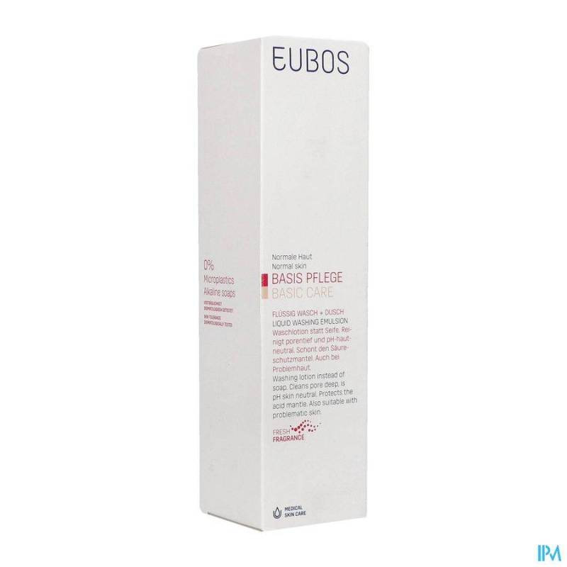 EUBOS SAVON LIQUIDE ROSE PARF 400ML