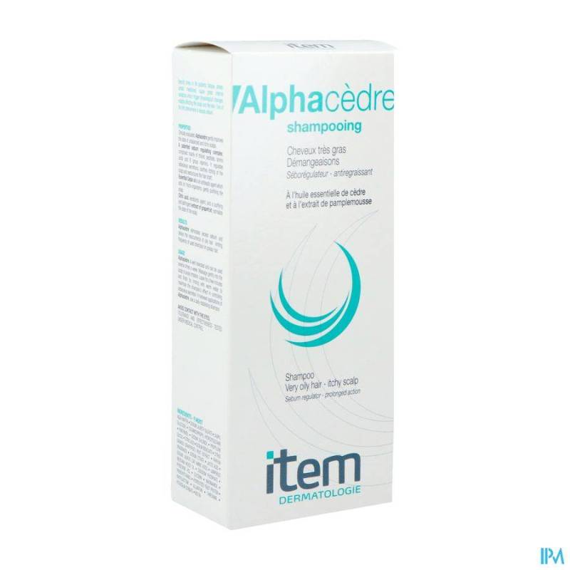 ITEM SH ALPHACEDRE CHEV T.GRAS200ML