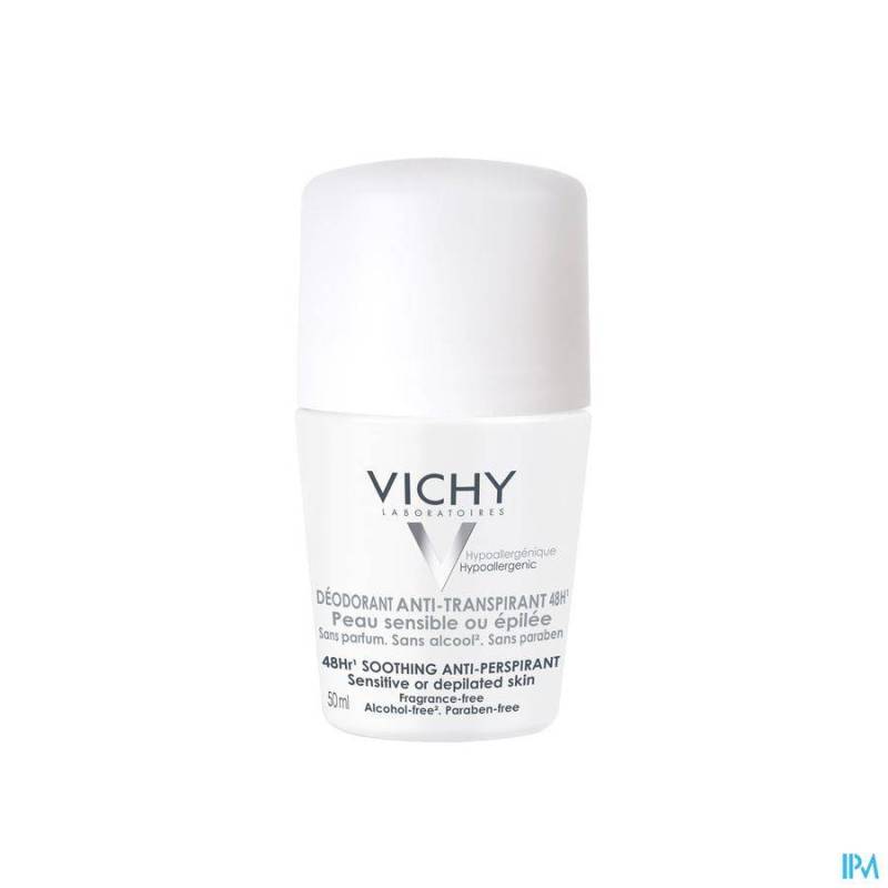 Vichy Deo Gev. H-geepileerd Roller 48u 50ml