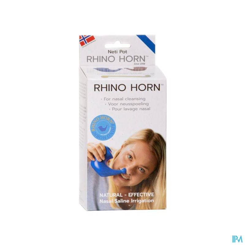 RHINO HORN LAVE NEZ BLEU