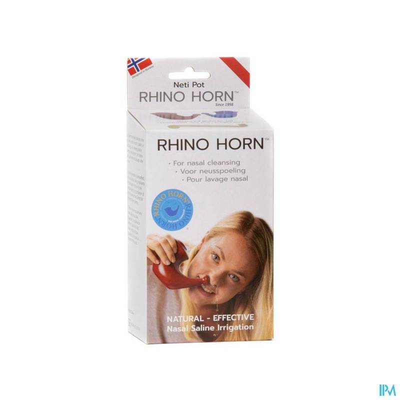 Rhino Horn Neusspoeler Rood