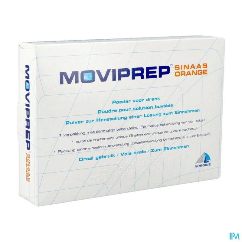 MOVIPREP ORANGE 4 2 X 2 SACHETS