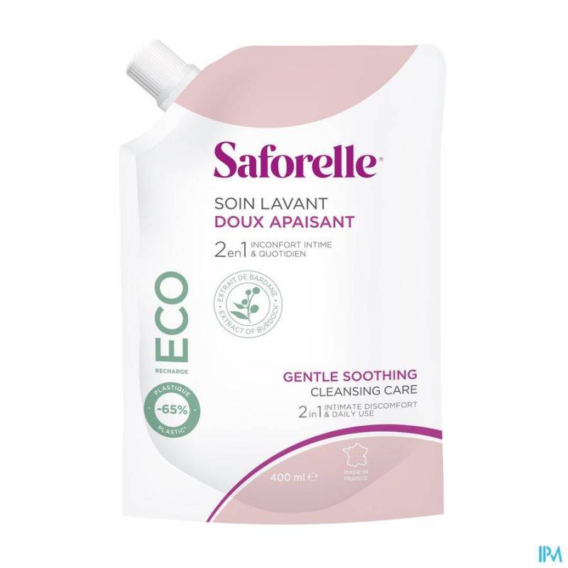 SAFORELLE SOIN LAVANT DOUX ECO RECHARGE 400ML